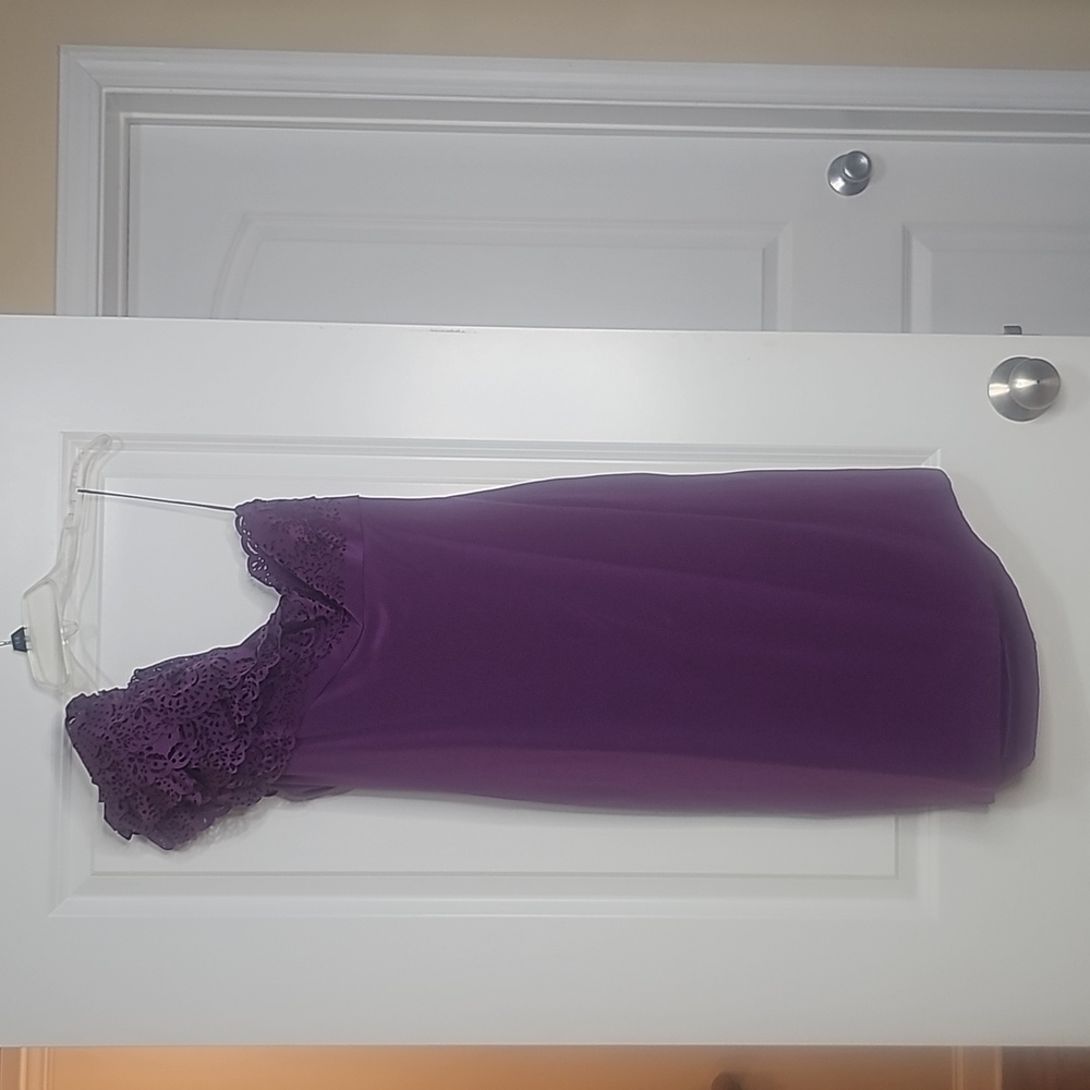Purple Marchesa Dress Size 8